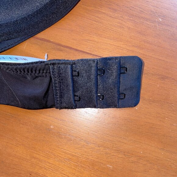 Adore Me 36DD Black Mesh & Lace Padded Bra With Adjustable Straps & Back Closure - Picture 5 of 6